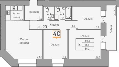 Планировка квартир в тольятти схема олимпийская