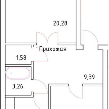 Микрорайон Уютный (Барнаул) – планировка №5