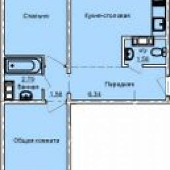 ЖК Чурилово Лэйк Сити (Челябинск) – планировка №3