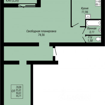 Юбилейный (Иваново) – планировка №5