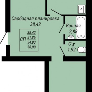 Юбилейный (Иваново) – планировка №17