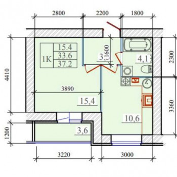 Олимпийский (Иваново) – планировка №8