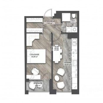 Левитан (Иваново) – планировка №7