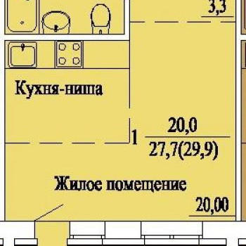 Микрорайон Новая Ильинка 3 (Иваново) – планировка №9