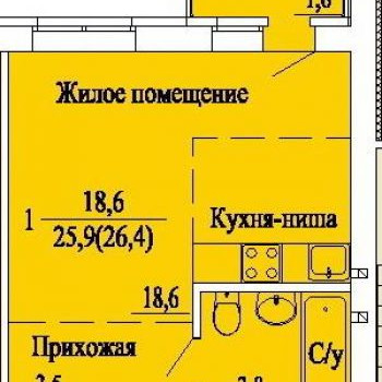 Микрорайон Новая Ильинка 3 (Иваново) – планировка №8