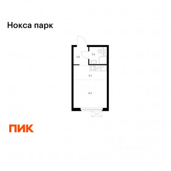 Нокса парк (Казань) – планировка №1