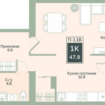 Районы-Кварталы (Курган) – планировка №19