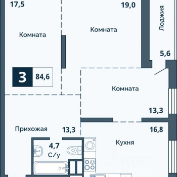 Счастье (Курган) – планировка №4