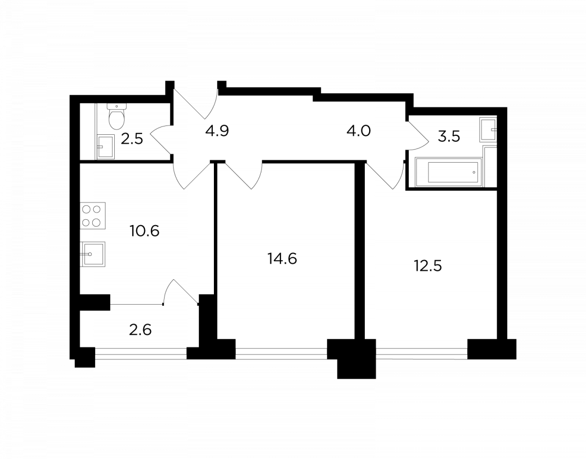 планировки советских квартир 3 комнаты