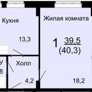 ЖК Донской (Москва) – планировка №3