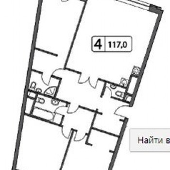 ЖК 1147 (Москва) – планировка №9