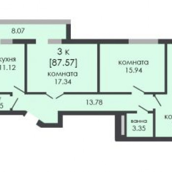 Планировка квартир нижний новгород ЖК На Ошарской (Нижний Новгород) - планировки квартир