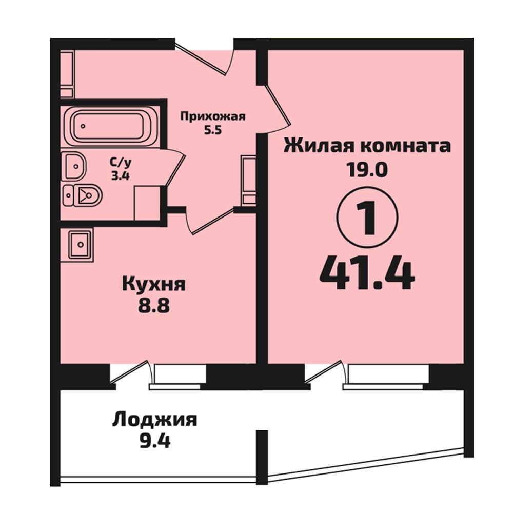 ЖК Infinity (Инфинити) (Новосибирск) - планировки квартир