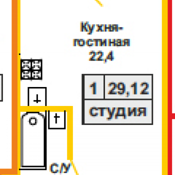 ЖК Южный квартал (Оренбург) – планировка №2