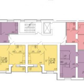 ЖК Семейный (Пенза) – планировка №2