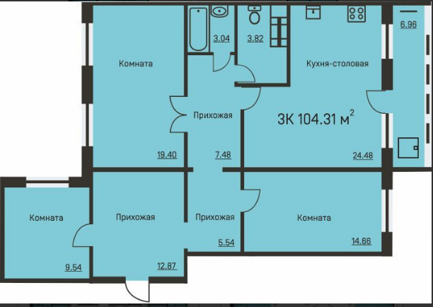 4 комнатные квартиры пермь