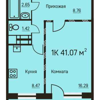Дом на ул. 5-ая Каховская (Пермь) – планировка №6