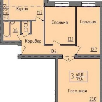 Микрорайон Восточный (Саранск) – планировка №2