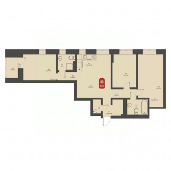 Косарева 6 (Томск) – планировка №7