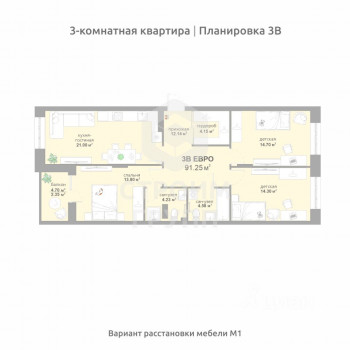 Соколиный парк (Владимир) – планировка №9