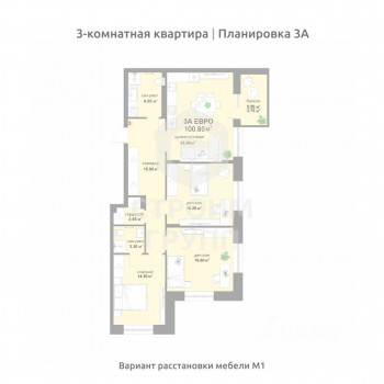 Соколиный парк (Владимир) – планировка №4