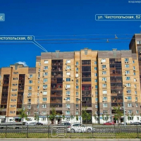 Казань — 1-комн. квартира, 48 м² – Чистопольская 62 Аква парк (48 м²) — Фото 3